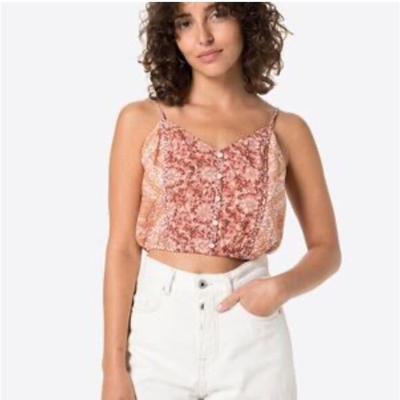 American Eagle Outfitters Tops - American Eagle Mieux Ensemble Boho Cami Crop Top Size Medium
